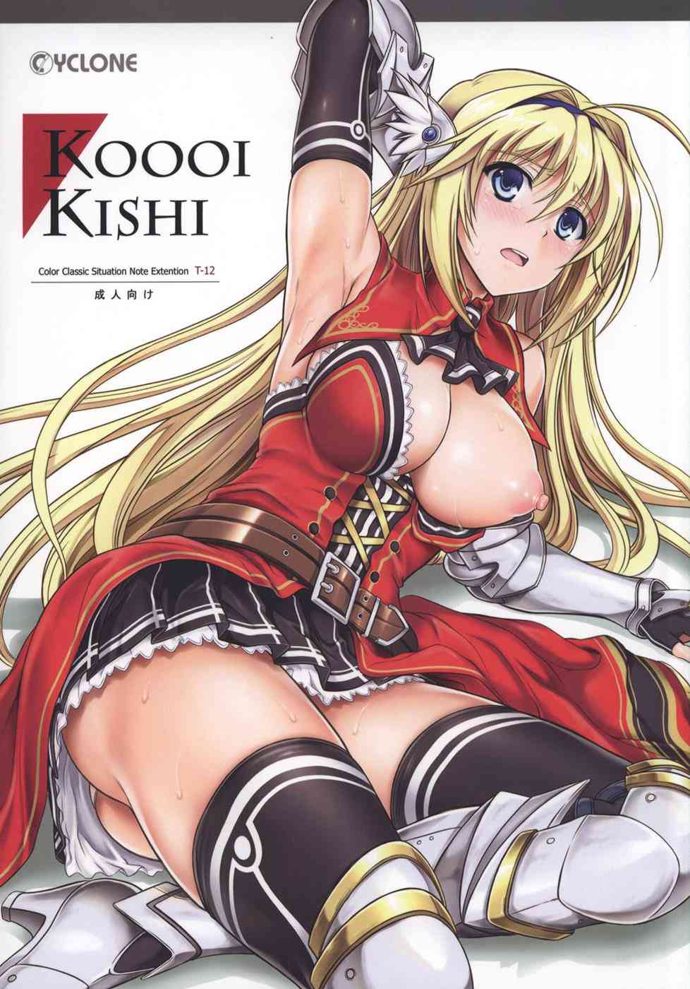 [恋騎士の同人誌]エルシアは抵抗するも虚しく男たちに犯されてしまう…。複数人の男に中出しされ、肉便器となってしまい…001