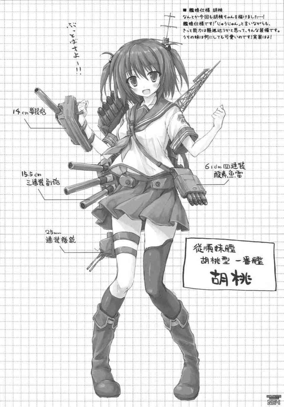 [艦これの同人誌]鈴谷、加賀、イク、島風、愛宕、雷電姉妹、可愛い艦むすたちの美麗イラスト集！062